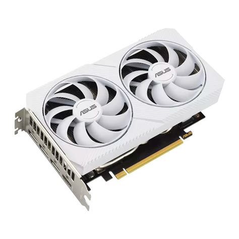 Placa De Video Asus Geforce Rtx 3060 Dual White Oc 8gb Gddr6 128 Bit Dual Rtx3060 O8g White