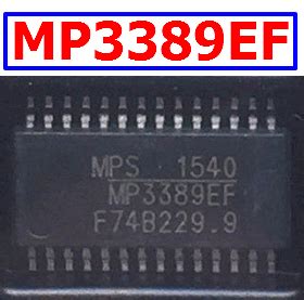 MP3389EF Datasheet - 12-Channel, Step-up White LED Driver