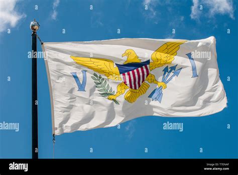 St croix flag hi-res stock photography and images - Alamy