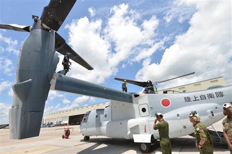 米ノースカロライナ州の海兵隊ニュー：垂直離着陸機v22オスプレイ 写真特集：時事ドットコム