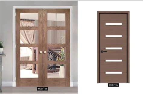 Cbmmart Contemporary Design Front Entry Solid Wooden Door Teak Exterior