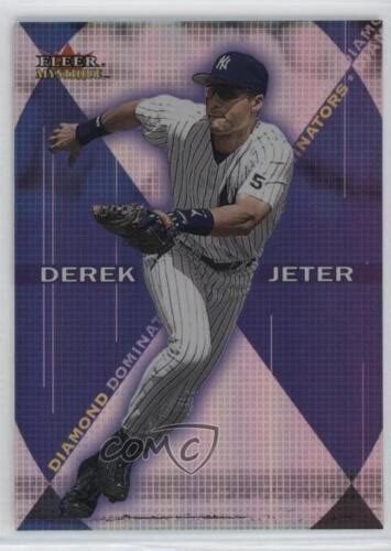 2000 Fleer Mystique Diamond Dominators Derek Jeter 9DD HOF EBay