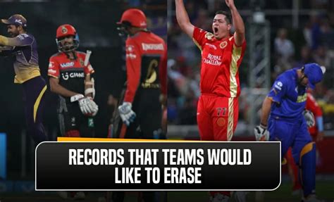 Top Five Lowest Team Totals In Ipl History