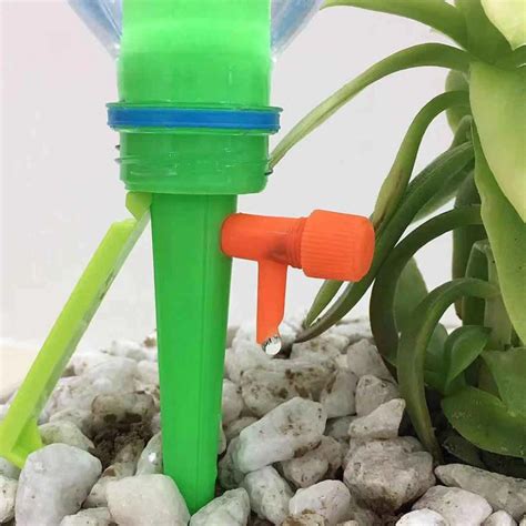 Gotejador Irrigador Automático Suporte Para Plantas Vasos Canteiros