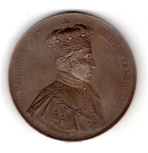 MÉDAILLE DU SACRE de Charles X CAROLUS X REX CHRISTIANISSIMUS 1825