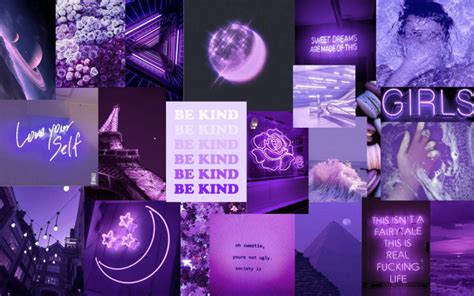 Dark Purple Aesthetic Laptop Wallpapers Wallpapersafari