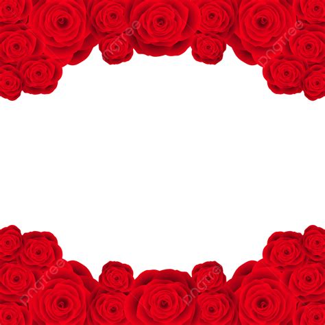 Red Roses Borders And Frames