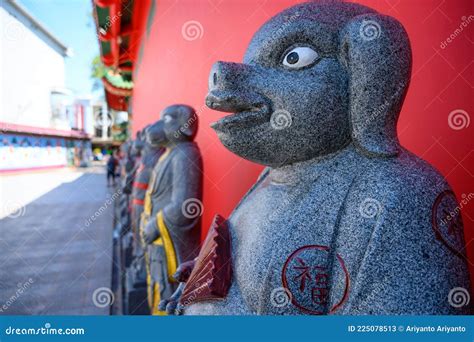 Shio Statue at Chinese Temple Kelenteng Tua Pek Kong in Ketapang Borneo Stock Image - Image of ...