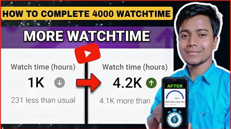 Watchtime Complete How To Complete Hours