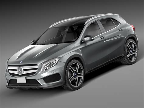 Mercedes Benz Gla Amg D Model Obj Max Lwo Fbx C D