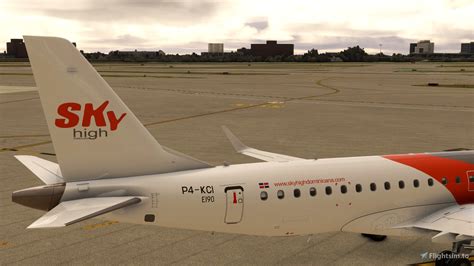 Fss E190 Skyhigh Dominicana P4 Kci With Cabin For Microsoft Flight