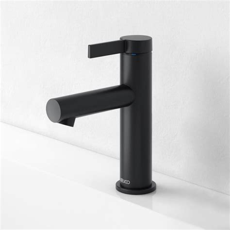 Keuco Ixmo Pure Single Lever Basin Mixer In Matt Black