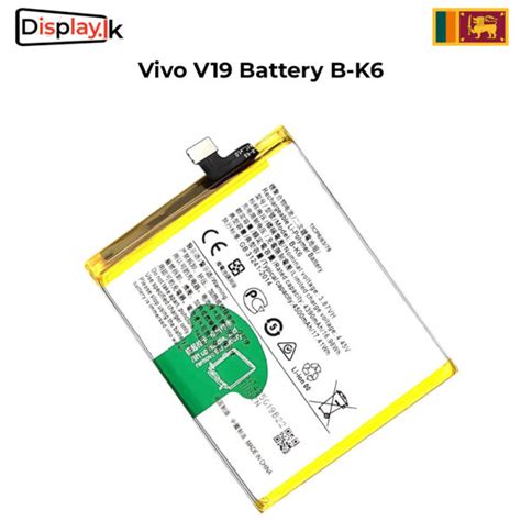 Vivo V19 Battery B K6 Display Lk