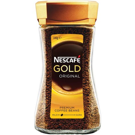 Nescafe Gold Instant Coffee Original Roast 100g Woolworths