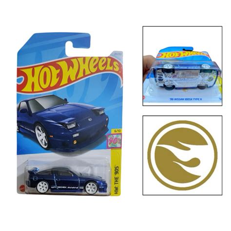 Hot Wheels Super T Hunt 96 Nissan 180SX Type X STH MUITO RARO Shopee Brasil