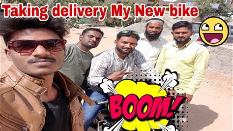 Taking Delivery Of My New Bike Youtube