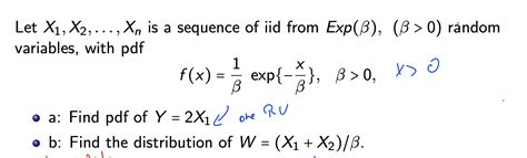 Solved Let X X Xn Is A Sequence Of Iid From Exp Chegg