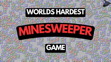 Solving The Worlds Biggest Minesweeper Game Youtube