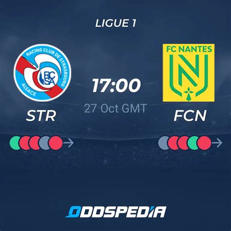 Strasbourg Vs Nantes Predictions Odds Live Scores Stats