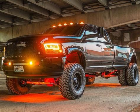 Dodge Ram Jacked Up Trucks Diesel Trucks Trucks