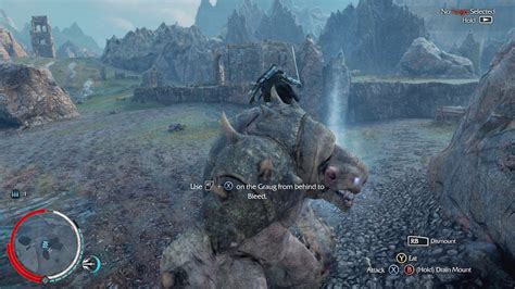 Middle Earth Shadow Of Mordor How To Kill A Graug Ez Pz Hunting