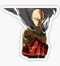 One Punch Man Stickers Redbubble