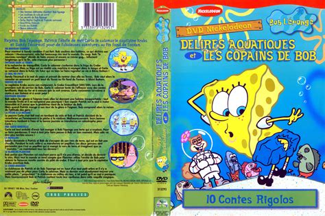 Jaquette DVD de Bob l éponge Délires aquatiques et les copains de Bob