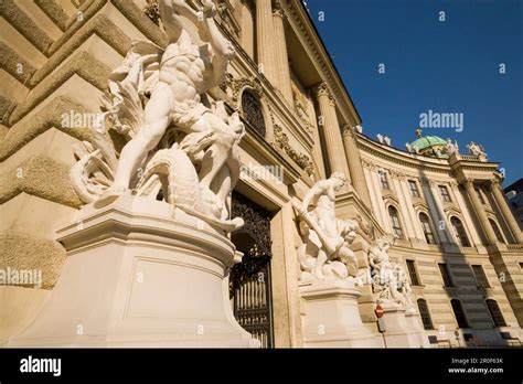 Hercules Statue Royal Palace Hofburg Hi Res Stock Photography And