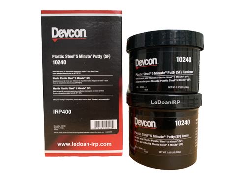 Devcon 10240 Plastic Steel 5 Minute Epoxy Putty SF 1lb Tân Địa Cầu