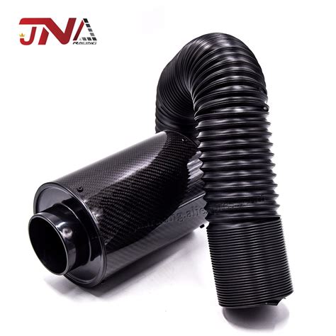 Jdm Carbon Fiber Air Filter Box Air Intake Kit Grandado