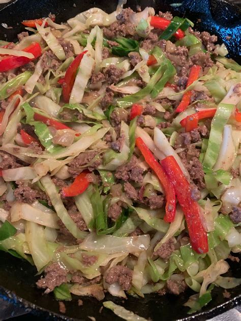 Black Pepper Beef And Cabbage Stir Fry Get Tasty Recipes