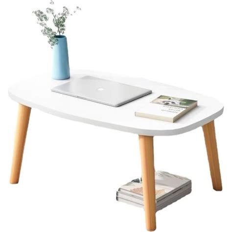 Table Basse Pliante En Bois Rectangle Table Basse Assise Au Sol Petit