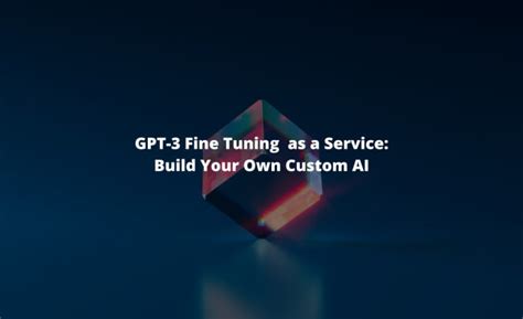 Fine Tune Chat Gpt And Gpt3 Using Openai For Your Use Case By Vycypt Db