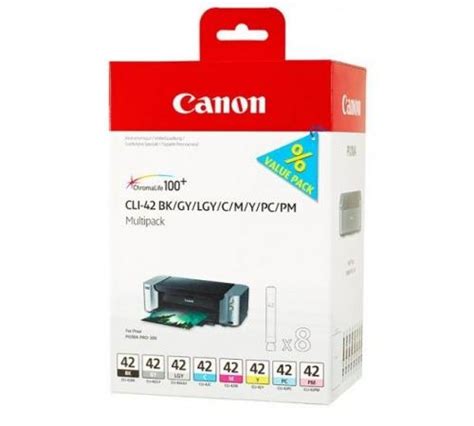 Pack De Cartouches Canon Multipack Cli Pour Imprimante Pixma Pro