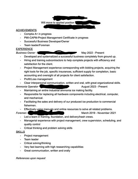 Check Out My Resume Think I Could Get Into Tech Rresumes