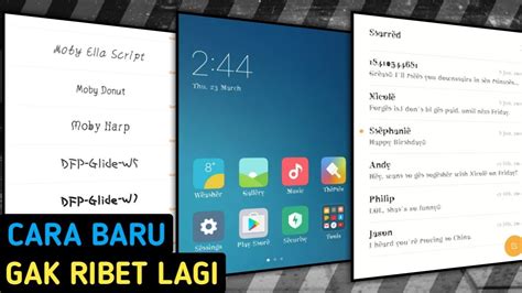 Baru Cara Mengubah Tulisan Font Di Hp Xiaomi Tanpa Root Youtube