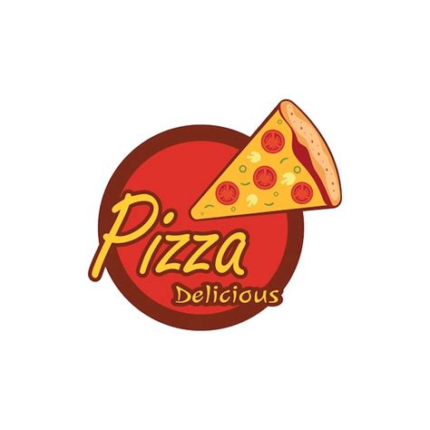 Premium Vector Pizza Logo Design Template Illustration Vector