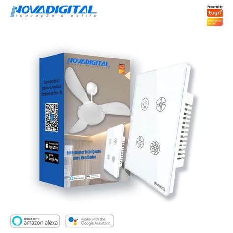 VLK US RF Interruptor Inteligente Para Ventilador JS Distribuidor CFTV