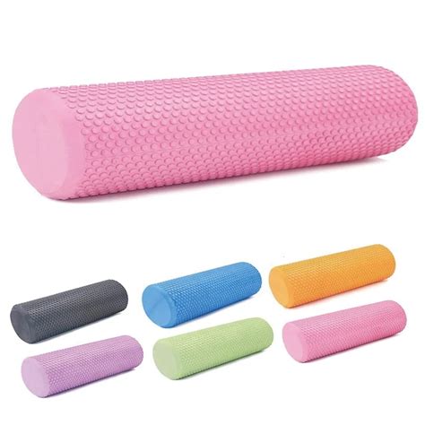 30 45 60cm X 10cm Yoga Foam Roller Eva Pilates Exercises Massage Roller