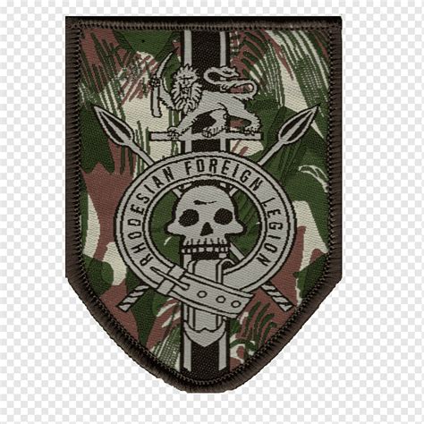 Flag Of Rhodesia Rhodesian Light Infantry Embroidered Patch Badge