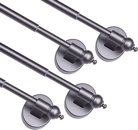 Amazon Wl Rocaille Magnetic Curtain Rods For Metal Doors And