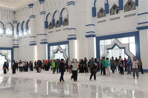 Masjid Agung Batam Siap Diresmikan Pengunjung Diundang Pada