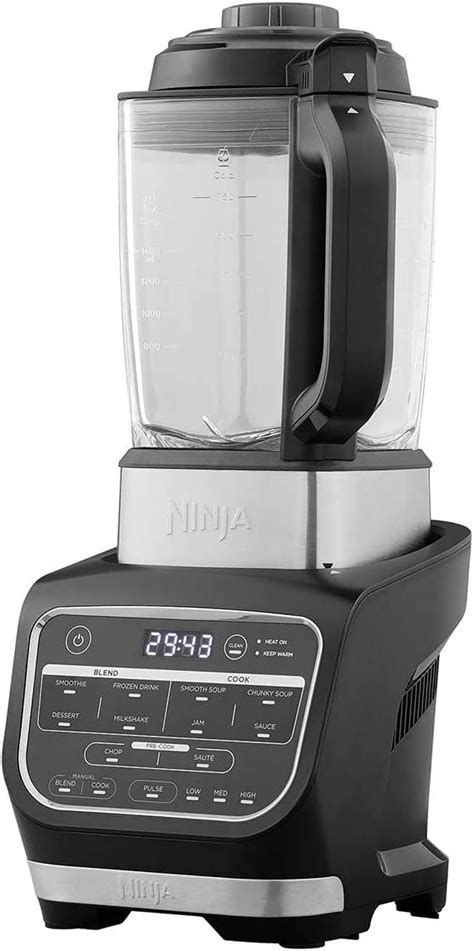 Ninja Foodi Blender And Soup Maker 10 Auto Iq Programs 17l Glass Jug Hot And Cold Blender Built