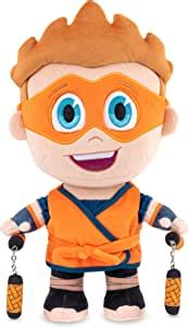 Amazon.com: NINJA KIDZ TV Official Merch - Posable Plush (Paxton Posable Plush) : Toys & Games