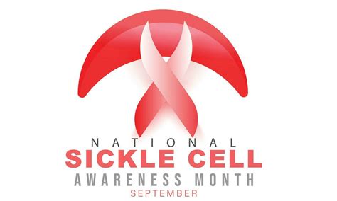 National Sickle Cell Awareness Month Background Banner Card Poster