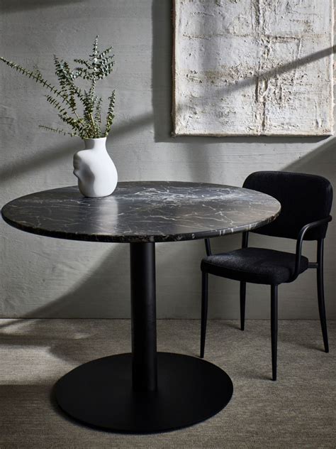 Table De Salle Manger Ronde Aspect Marbre Viggo Pols Potten L Mbs Design