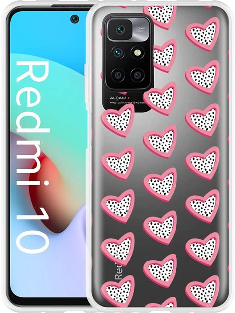 Xiaomi Redmi Hoesje Hartjes Met Stippen Designed By Cazy Bol