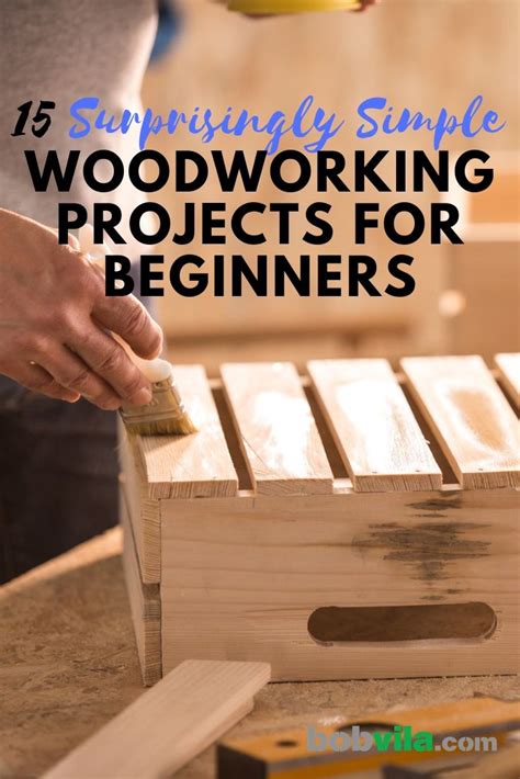 15 Surprisingly Simple Woodworking Projects For Beginners Easy Woodworking Projects Beginner