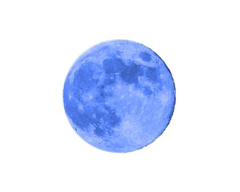 Blue Moon Png Clipart Png Mart