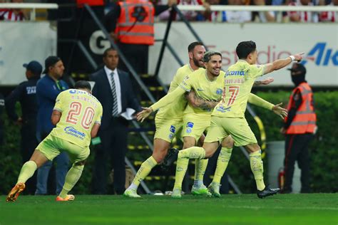 América Vence A Las Chivas En El Partido De Ida De La Semifinal El